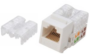 Astrotek CAT6 UTP Keystone Jack for Socket Kit 10pcs Poly Bag White