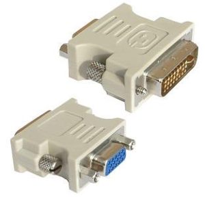DVI ANALOGE FOR VGA CARD (29PIN, DVI-I 24+5M to VGA 15pin F)