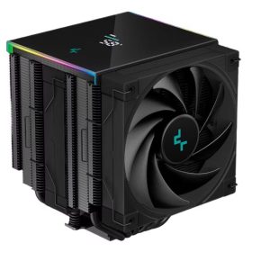 DeepCool AK620 Digital High Performance Dual Tower CPU Cooler, 6 Copper Heat Pipes, 2x 120FDB Fans, LGA2066/2011-v3/2011/1851/1155/ AM4/AM5
