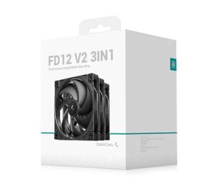 DeepCool FD12 V2 3IN1 120mm Performance Integral Blade Silent Ring Case Fans