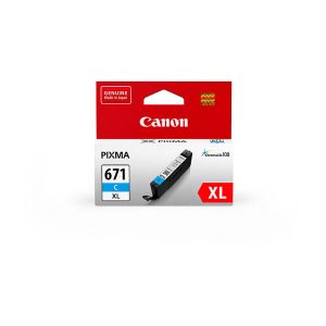 Canon CLI671XLC High Capacity Cyan Ink Tank