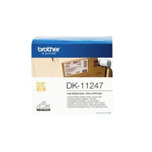 Brother Large White Shipping Labels, 103mm - DK-11247