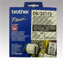 Brother DK-22113 Clear Continuous Paper Roll 62mm x 15.24m