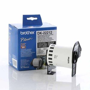 Brother DK-22212 Continuous Film Roll Direct Thermal 62mm x 15.24m