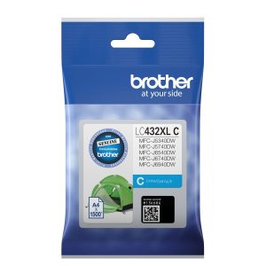 Brother LC-432XLC Cyan High Yield Ink Cartridge