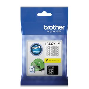 Brother LC-432XLY Yellow High Yield Ink Cartridge
