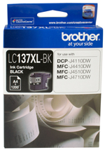 Brother LC-137XL Black High Yield Ink Cartridge