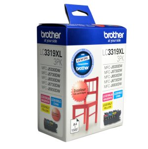 Brother LC3319XL CMY Colour Ink Cartridge Value Pack