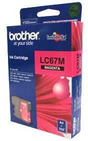 Brother LC-67M Magenta Ink Cartridge