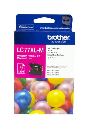 Brother LC-77XLM Magenta Super High Yield Ink Cartridge
