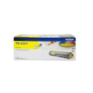 Brother TN-255Y High Yield Yellow Toner Cartridge