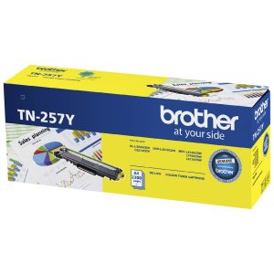 Brother TN-257Y Yellow High Yield Toner Cartridge