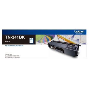 Brother TN-341BK Standard Yield Black Toner Cartridge