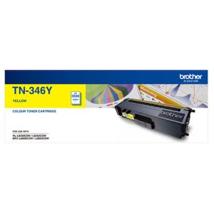 Brother TN-346 High Yield Yellow Toner Cartridge