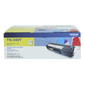 Brother TN-340Y Yellow Toner Cartridge