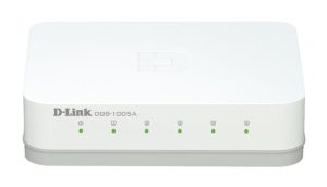 D-Link DGS-1005A 5-Port Gigabit Desktop Switch