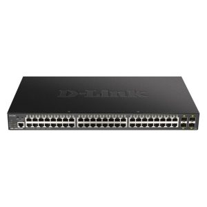 D-Link DGS-1250-52XMP 52-Port Gigabit Smart Managed PoE+ Switch