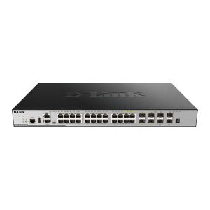 D-Link DGS-3630-28TC 28-Port Gigabit xStack Layer 3+ Managed Stackable Switch