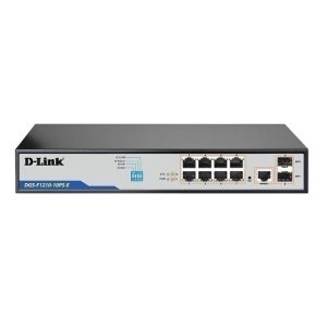 D-Link DGS-F1210-10PS-E 10-Port Gigabit WebSmart PoE+ Switch