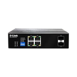 D-Link DIS-F100G-6PS-E 6-Port Gigabit Industrial PoE Switch