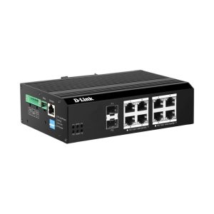 D-Link DIS-F200G-10PS-E 10-Port Gigabit Industrial Smart Managed PoE Switch