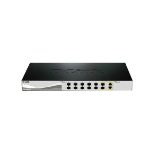 D-LINK DXS-1210-12SC 12-Port 10 Gigabit Smart Managed Switch