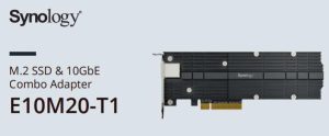 Synology E10M20-T1 M.2 SSD & 10GbE