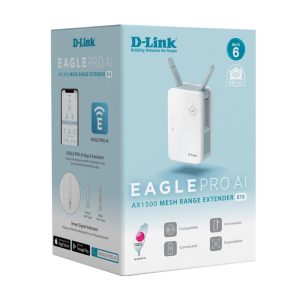 D-Link E15 AX1500 Wi-Fi 6 Range Extender