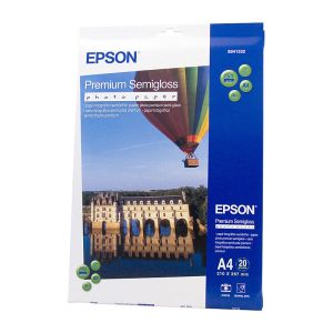Epson S041332 Premium Semigloss A4 Photo Paper - 20 Sheets