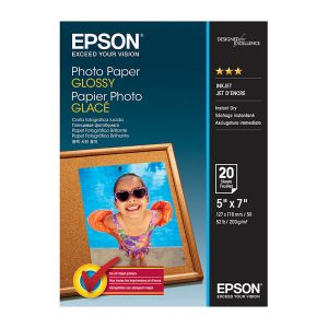 Epson Photo Paper Glossy 5x7 20 Sheet