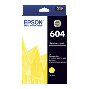 Epson 604 Standard Capacity Yellow Ink Cartridge (C13T10G492)