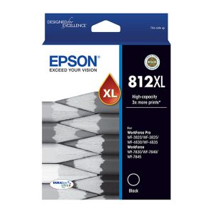 Epson C13T05E192 812XL Durabrite Ultra High Yield Black Ink Cartridge