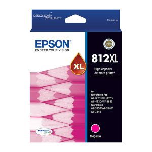 Epson C13T05E392 812XL Durabrite Ultra High Yield Magenta Ink Cartridge