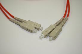 LinkBasic Multi Mode Duplex SC-SC Fibre Optic Patch Cord 3 Meter