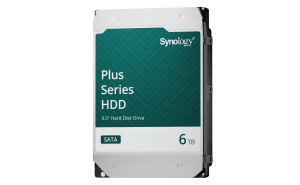 (For Synology NAS only) Synology Plus Series HDD 6TB, Internal, 3.5' SATA, 5400RPM ,3-year warranty, reliable hard drives for Synology systems