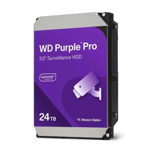 Western Digital WD Purple Pro Surveillance Hard Drive - 24TB 3.5" HDD