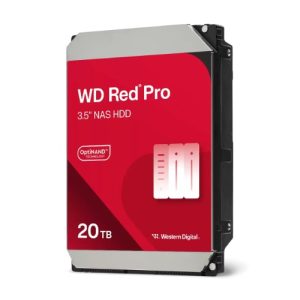 Western Digital WD Red Pro 20TB 3.5" NAS HDD SATA3 7200RPM 512MB Cache