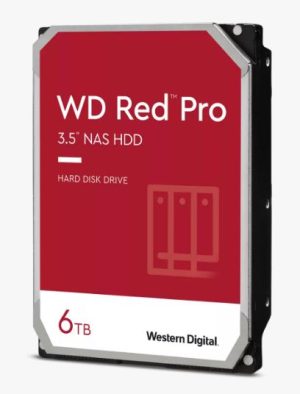 Western Digital WD Red Pro 6TB 3.5" NAS HDD SATA3 7200RPM 256MB Cache