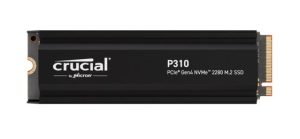 Crucial P310 4TB Gen4 2280 NVMe SSD with Heatsink