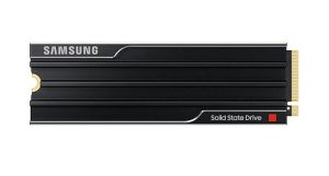 Samsung 9100 PRO 4TB PCIe Gen5 NVMe SSD Heatsink 14800MB/s 13400MB/s R/W 2200K/2600K IOPS 2400TBW 1.5M hrs V-NAND TLC AES 256-bit Encryption 5yr wty
