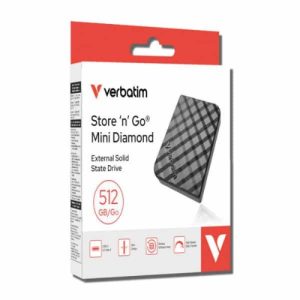 Verbatim Store’n’Go Mini Diamond SSD USB-C 512GB