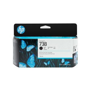 HP #738B 130ml Blk Ink 498P2A