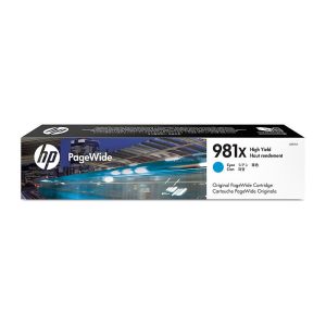 HP 981X Cyan Original Pagewide Cartridge L0R09A