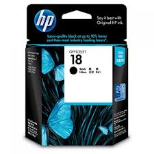 HP 18 Black Ink Cartridge
