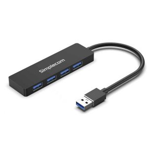 Simplecom CH362 4-Port SuperSpeed USB 3.0 (USB 3.2 Gen 1) Type-A Hub