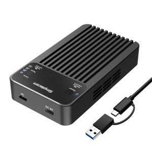 Simplecom SD562 Dual-Bay NVMe/SATA M.2 SSD RAID Enclosure with Offline Clone