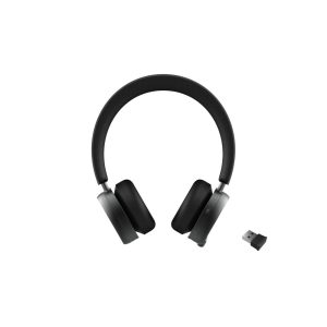Fanvil DH50-B Wireless Bluetooth Headset, 15.5h Talk time, High-performance speaker, All-day comfort, Retractable microphone