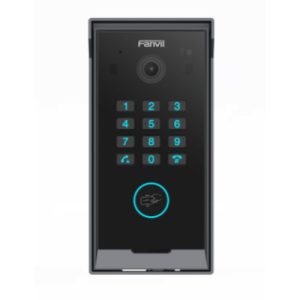 Fanvil i60K Video Door Phone 2MP 1080p HD camera, digital WDR, backlit call button, IP65 protection w/ BLE, keypad, mobile app, and card access