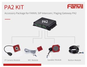 Fanvil PA2 Accessories Kit for SIP Paging Gateway & Video Intercom