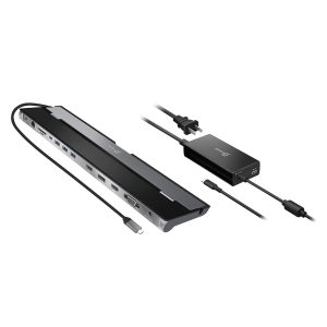 J5Create JCD543P, USB-C Triple Display Docking Station, 5xUSB Ports, 2xHDMI, 1xDP, 1xVGA, 1xRJ-45, Wired, 2 Year Warranty